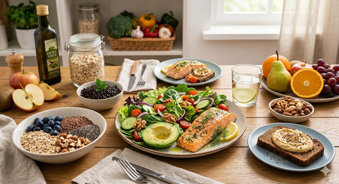 Régime anti-mauvais cholestérol — aliments pour baisser le LDL, conseils cardiologue Bouskoura Dr Ragbaoui Yassine
